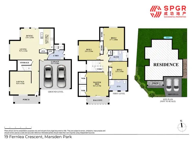 Floorplan of Homely house listing, 19 Fernlea Crescent, Marsden Park NSW 2765