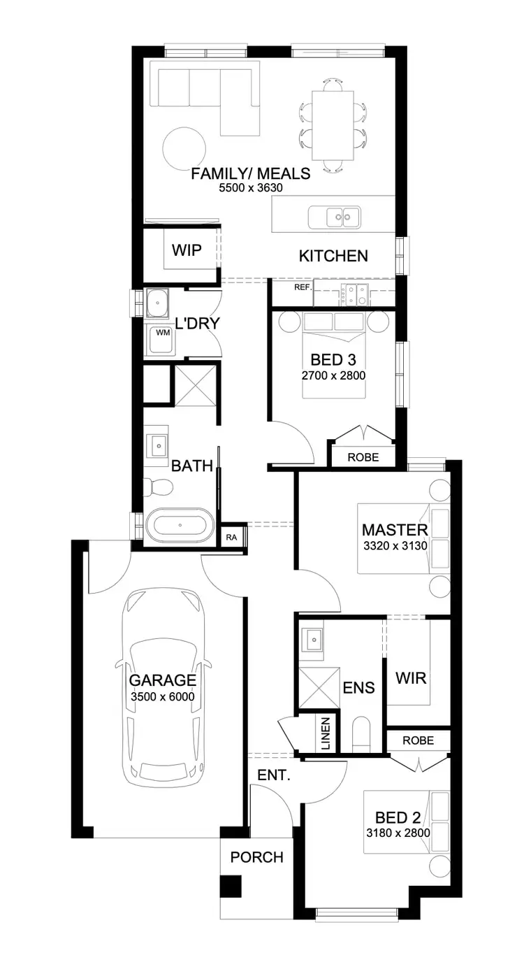 Floorplan of Homely house listing, Lot 39 Parkside Road, Berwick VIC 3806