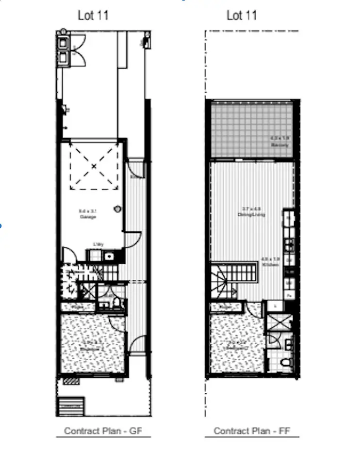 Floorplan of Homely townhouse listing, 8 Grandstand Circuit, St Clair SA 5011