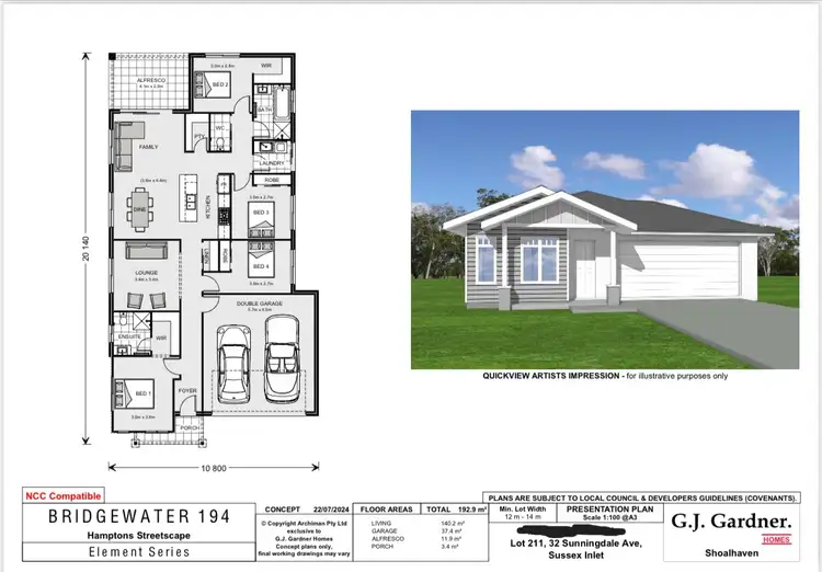 Floorplan of Homely house listing, 32 Sunningdale Avenue, Sussex Inlet NSW 2540