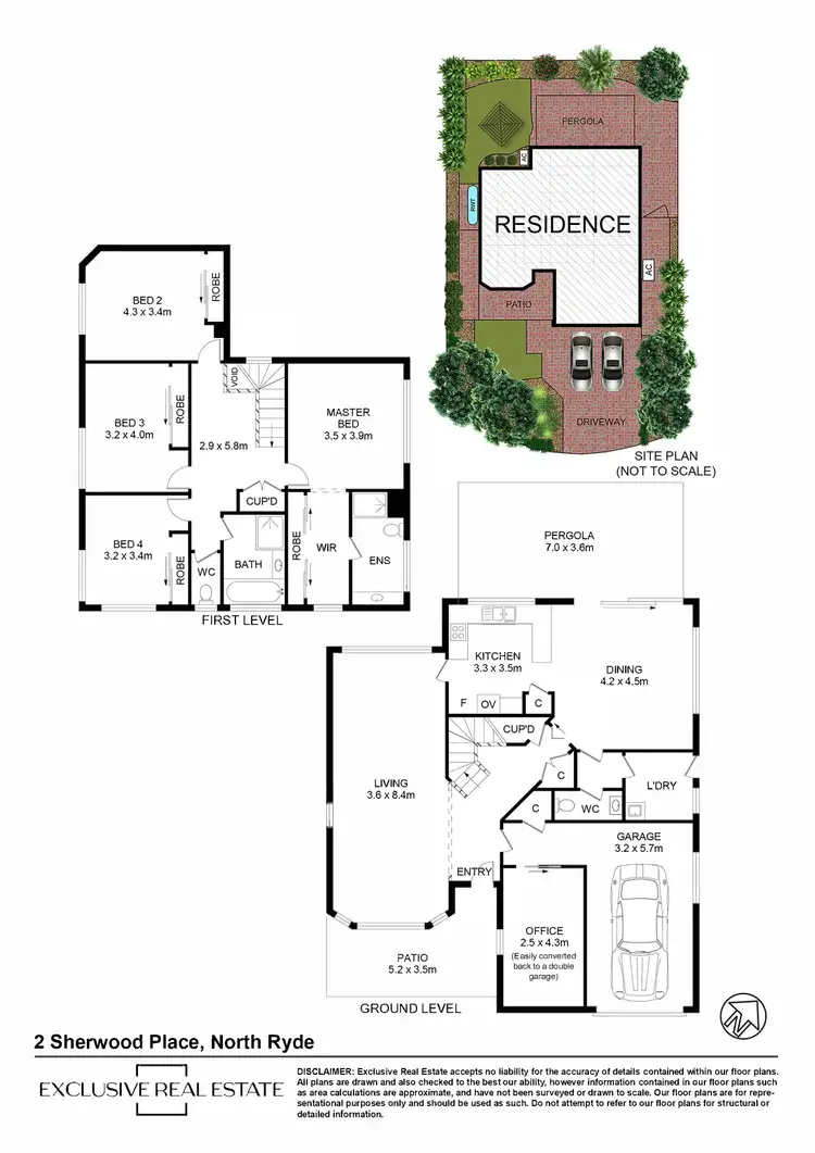 Floorplan of Homely house listing, 2 Sherwood Place, North Ryde NSW 2113