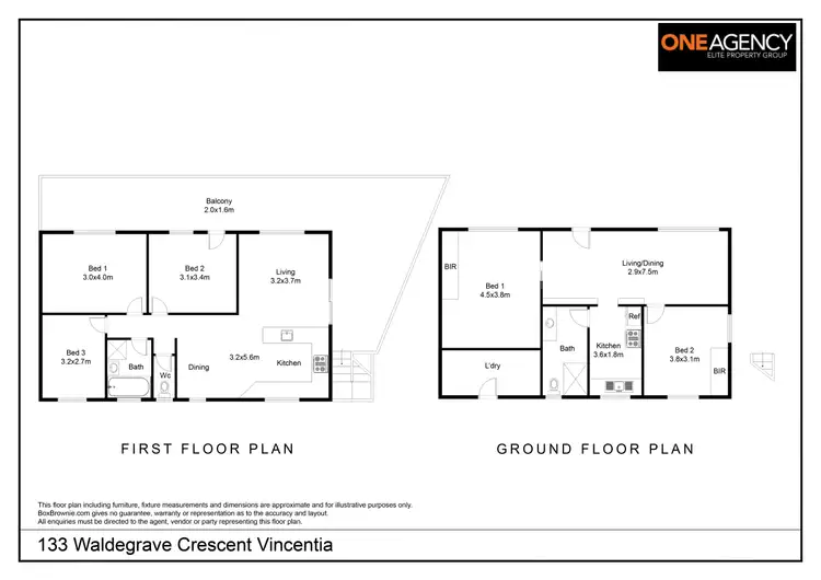 Floorplan of Homely house listing, 133 Waldegrave Crescent, Vincentia NSW 2540