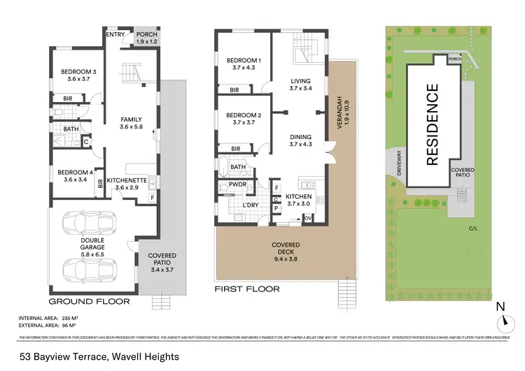 Floorplan of Homely house listing, 53 Bayview Terrace, Wavell Heights QLD 4012