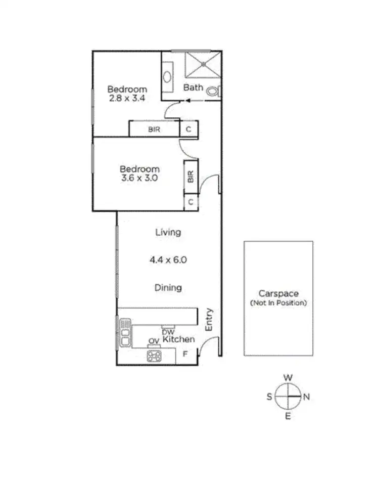 Floorplan of Homely apartment listing, 19/789 Malvern Road, Toorak VIC 3142