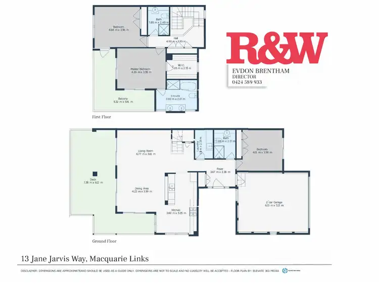 Floorplan of Homely townhouse listing, 13 JANE JARVIS WAY, Macquarie Links NSW 2565