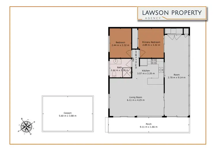 Floorplan of Homely house listing, 23 Elanora Street, Coomba Park NSW 2428