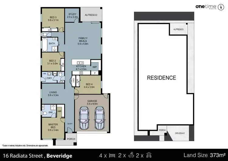 Floorplan of Homely house listing, 16 Radiata Street, Beveridge VIC 3753