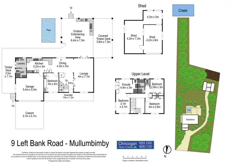 Floorplan of Homely rural property listing, 9 Left Bank Road, Mullumbimby NSW 2482