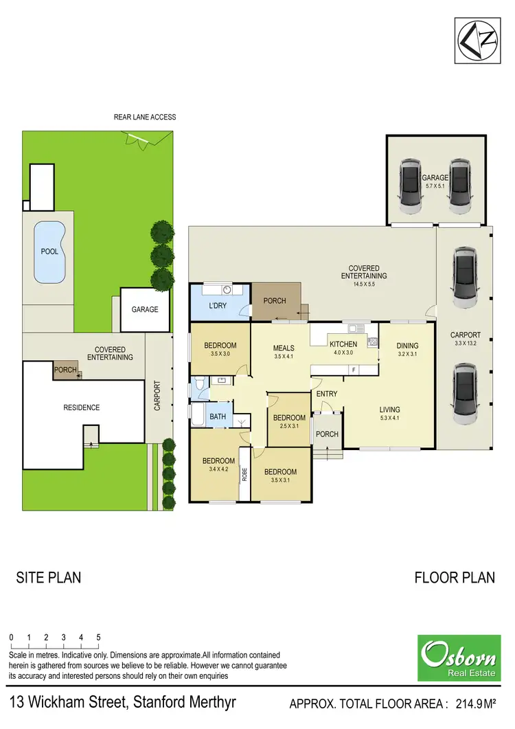 Floorplan of Homely house listing, 13 Wickham Street, Stanford Merthyr NSW 2327