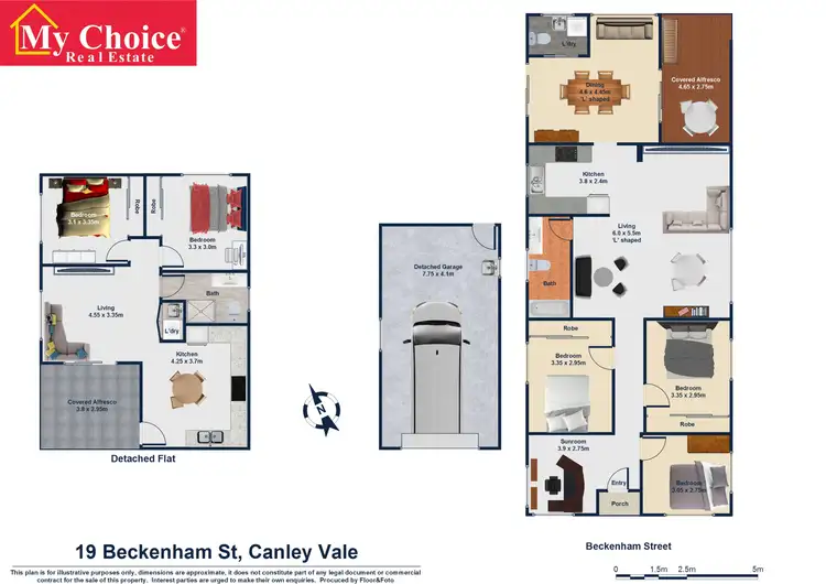 Floorplan of Homely house listing, 19 Beckenham Street, Canley Vale NSW 2166
