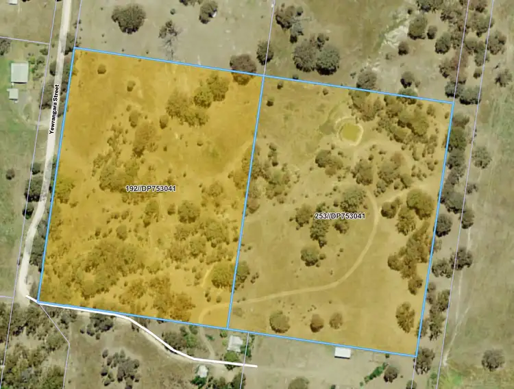 Floorplan of Homely land listing, Lot 192 & 253 Yewrangara Street, Bigga NSW 2583
