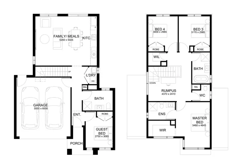 Floorplan of Homely house listing, Lot 5200 Calamint Ave, Clyde North VIC 3978