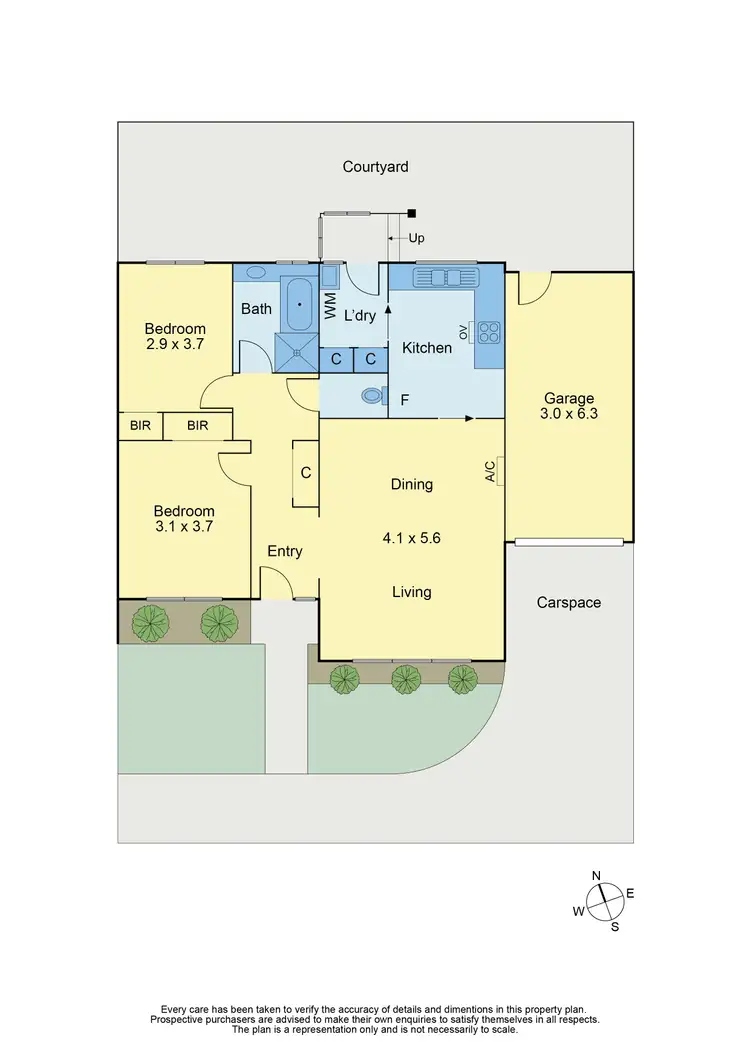 Floorplan of Homely unit listing, 2/37-39 Chandler Road, Noble Park VIC 3174