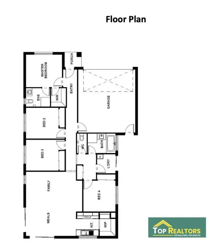 Floorplan of Homely house listing, 9 Hydepark Crescent, Strathtulloh VIC 3338