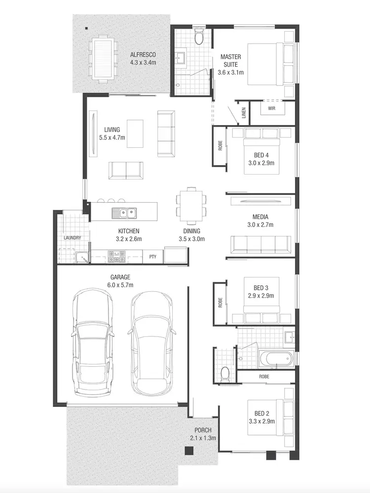 Floorplan of Homely house listing, Address available on request