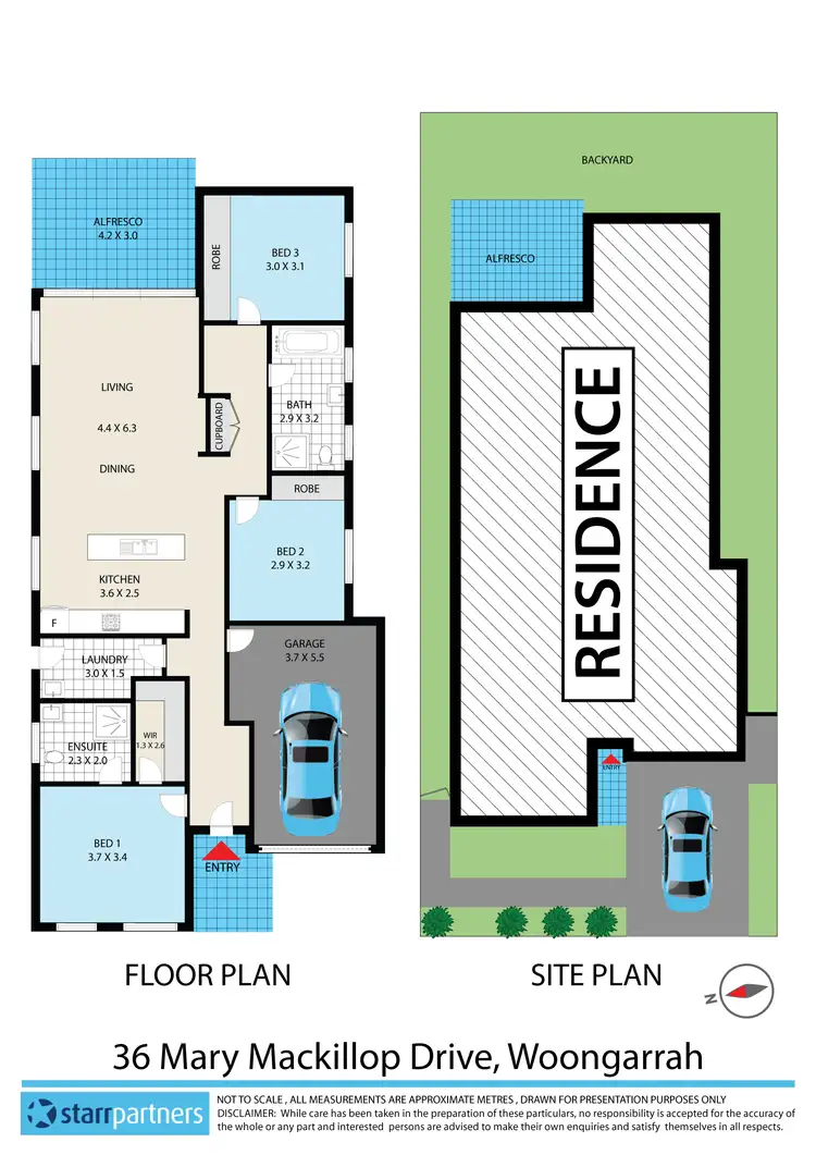 Floorplan of Homely house listing, 36 Mary Mackillop Drive, Woongarrah NSW 2259