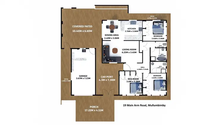 Floorplan of Homely house listing, 19 Main Arm Road, Mullumbimby NSW 2482