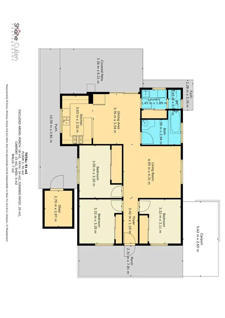 Floorplan of Homely house listing, 146A Hare Street, Lamington WA 6430