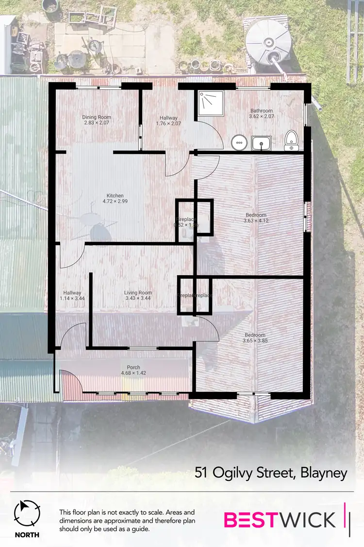 Floorplan of Homely house listing, 51 Ogilvy Street, Blayney NSW 2799