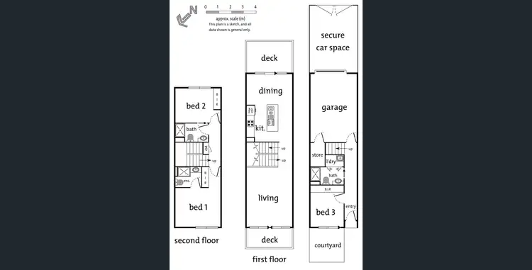 Floorplan of Homely townhouse listing, 8 Gorman Drive, Mill Park VIC 3082