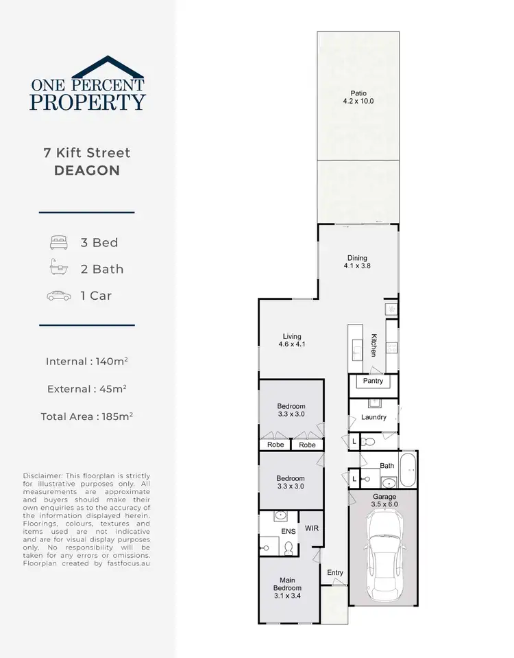 Floorplan of Homely house listing, 7 Kift Street, Deagon QLD 4017