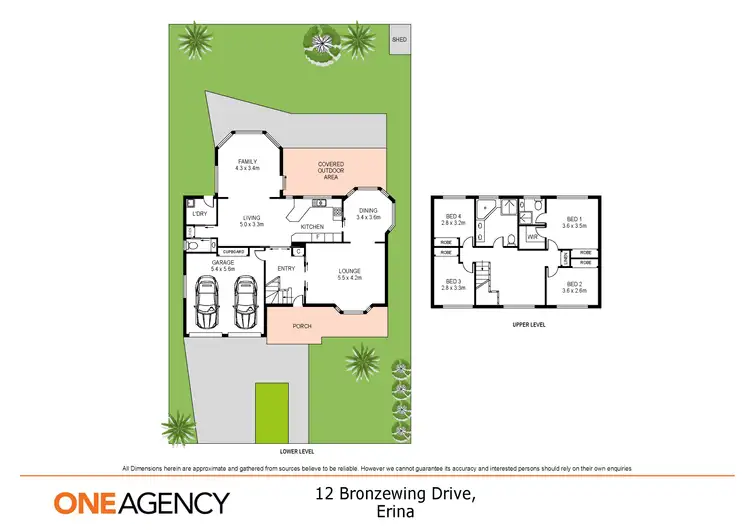 Floorplan of Homely house listing, 12 Bronzewing Drive, Erina NSW 2250