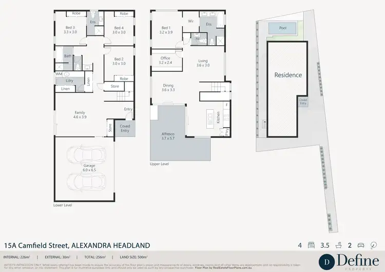 Floorplan of Homely house listing, 15A Camfield Street, Alexandra Headland QLD 4572