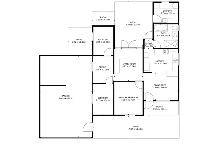 Floorplan of Homely house listing, 46C Davis Street, Boulder WA 6432