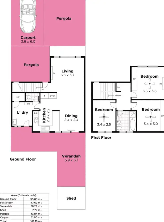 Floorplan of Homely house listing, 13 Boronia Court, Paradise SA 5075