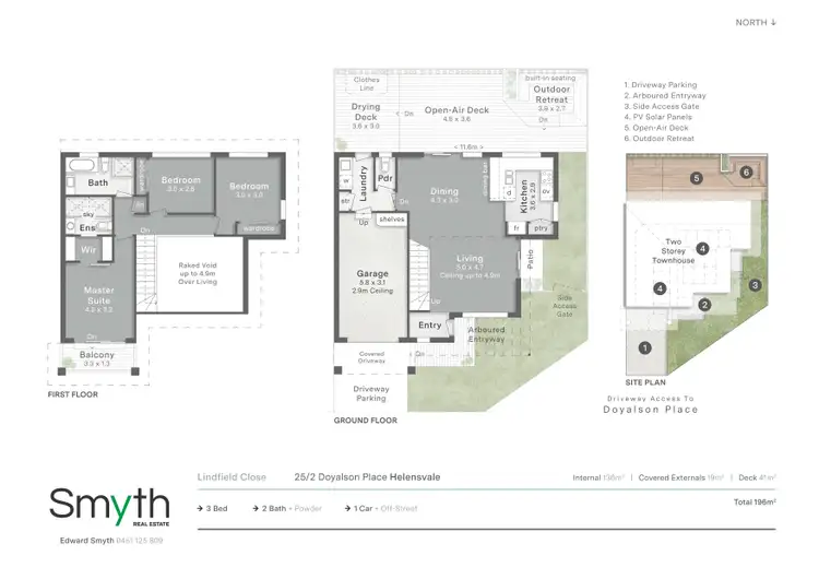 Floorplan of Homely townhouse listing, 25/2 Doyalson Place, Helensvale QLD 4212