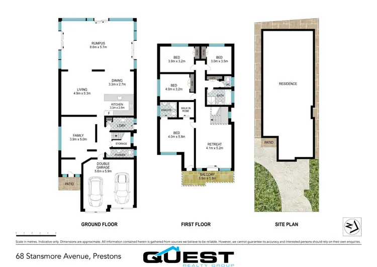 Floorplan of Homely house listing, 68 Stansmore Avenue, Prestons NSW 2170