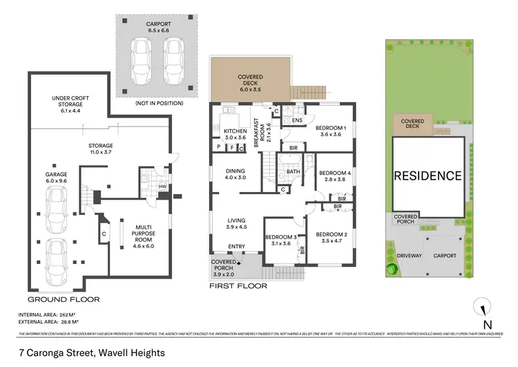 Floorplan of Homely house listing, 7 Caronga Street, Wavell Heights QLD 4012