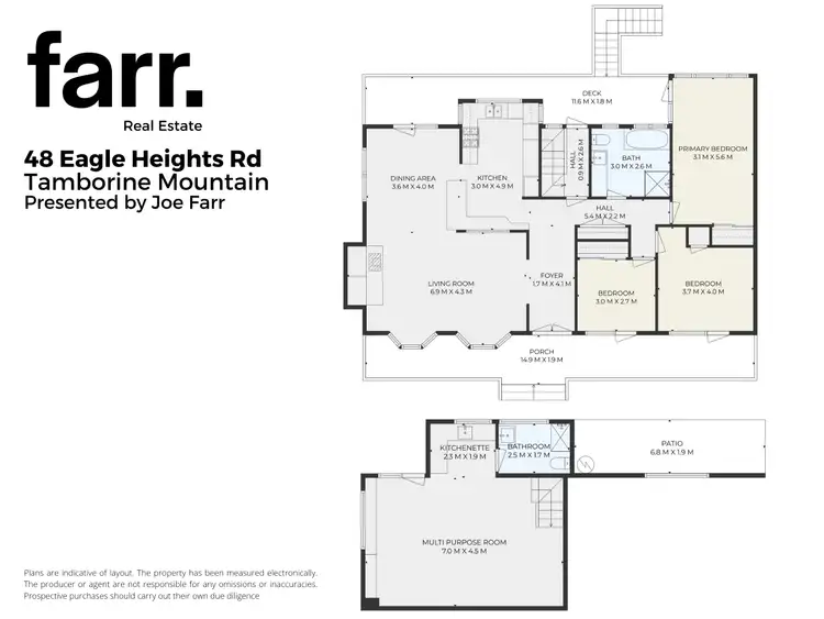 Floorplan of Homely house listing, 48 Eagle Heights Road, Tamborine Mountain QLD 4272