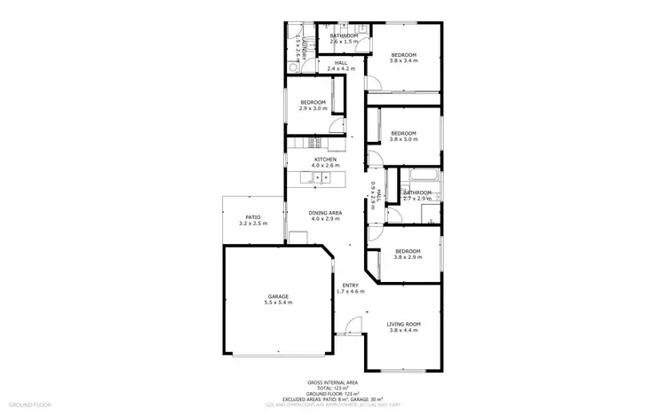 Floorplan of Homely house listing, 50 Rogers Drive, Gatton QLD 4343