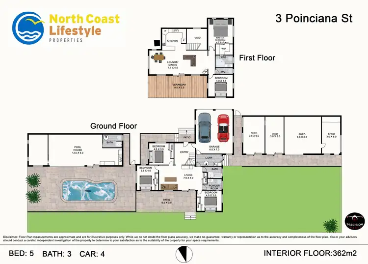 Floorplan of Homely house listing, 3 Poinciana Street, Mullumbimby NSW 2482