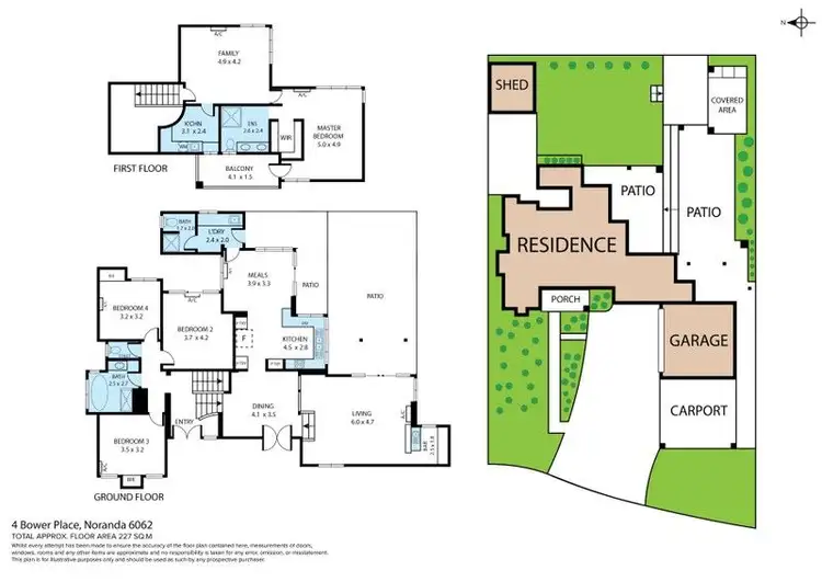 Floorplan of Homely house listing, 4 Bower Place, Noranda WA 6062