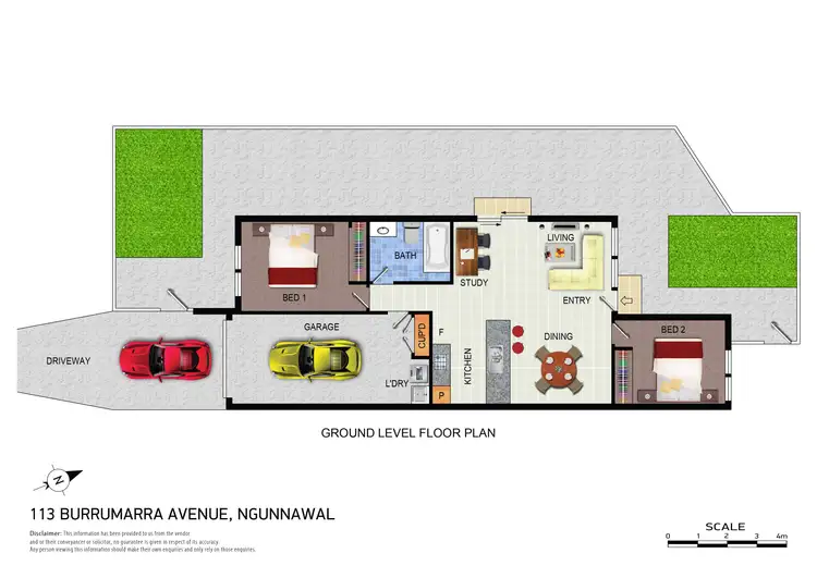 Floorplan of Homely house listing, 113 Burrumarra Avenue, Ngunnawal ACT 2913