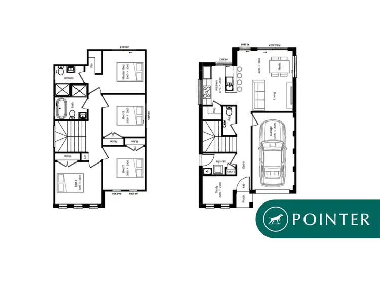Floorplan of Homely house listing, Lot 20 Saile Way, Leppington NSW 2179