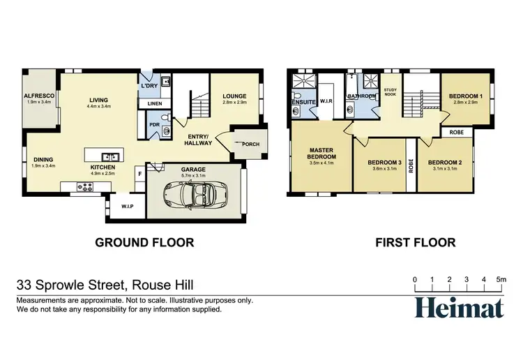 Floorplan of Homely house listing, 33 Sprowle Street, Rouse Hill NSW 2155