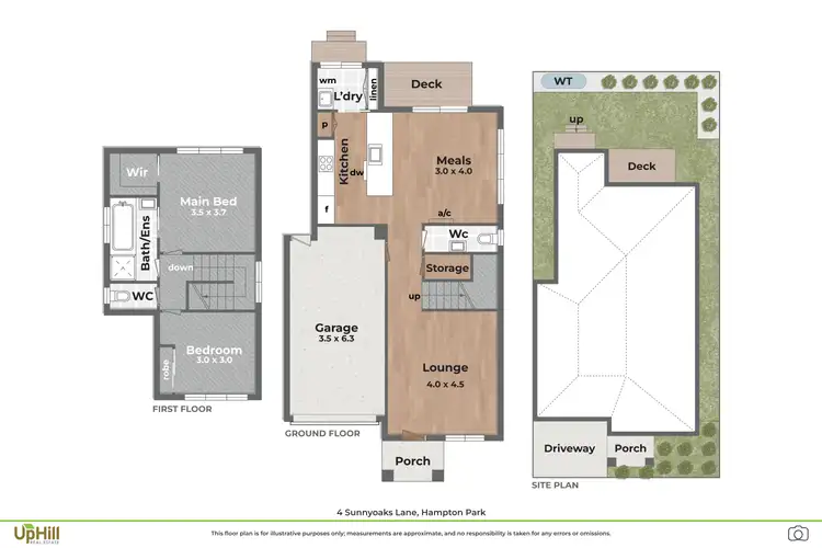 Floorplan of Homely townhouse listing, 4 Sunnyoaks Lane, Hampton Park VIC 3976