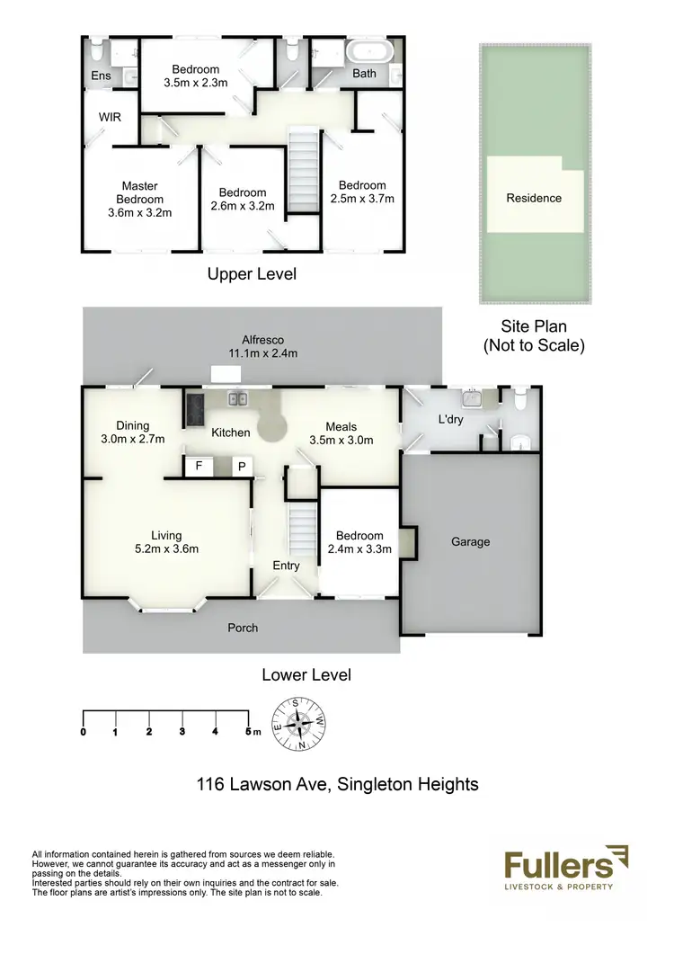 Floorplan of Homely house listing, 116 Lawson Avenue, Singleton NSW 2330