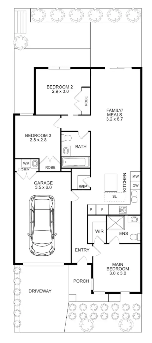 Floorplan of Homely house listing, Lot 390A Parkside Road, Berwick VIC 3806