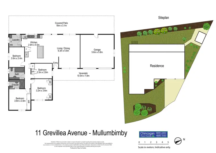Floorplan of Homely house listing, 11 Grevillea Avenue, Mullumbimby NSW 2482