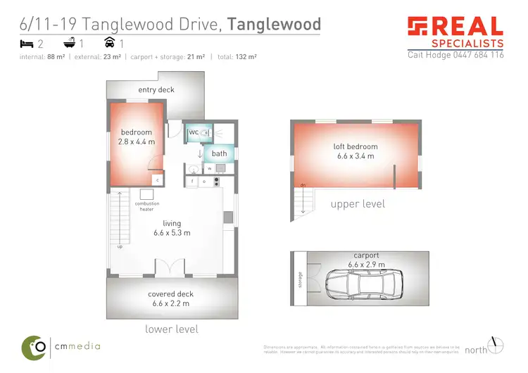 Floorplan of Homely villa listing, 6/11-19 Tanglewood Drive, Tanglewood NSW 2488