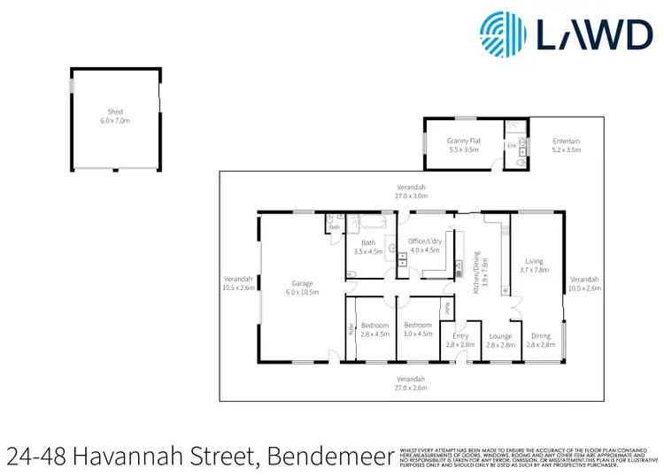 Floorplan of Homely house listing, 24-28 Havannah Street, Bendemeer NSW 2355