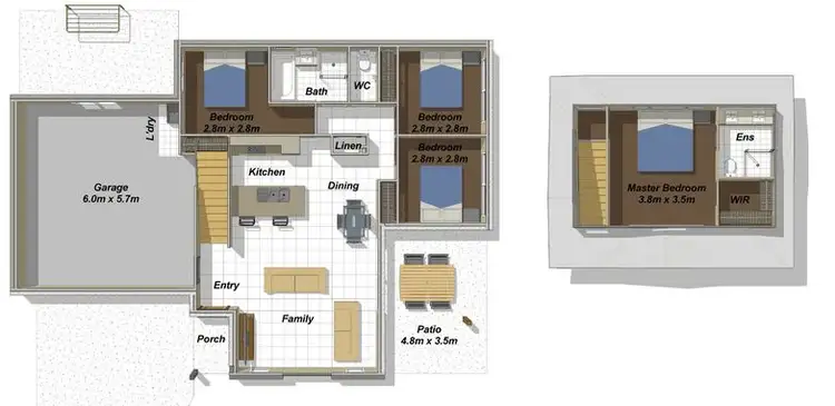 Floorplan of Homely house listing, 38 Vista Crescent, Pimpama QLD 4209