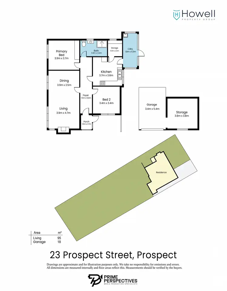 Floorplan of Homely house listing, 23 Prospect Street, Prospect TAS 7250