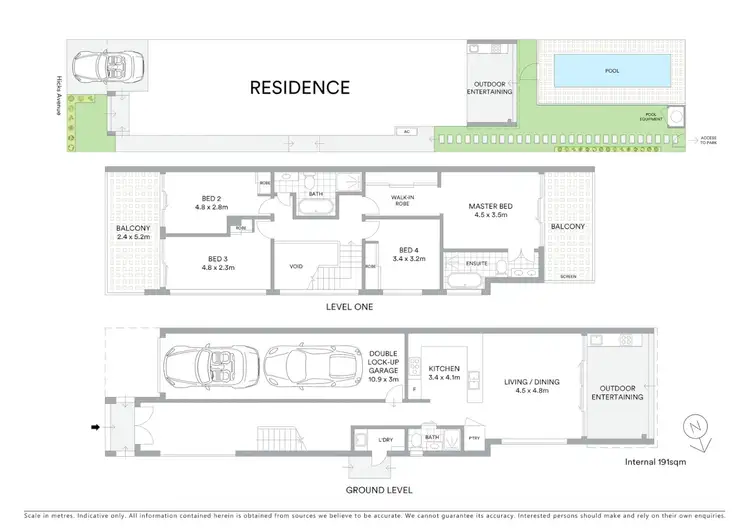 Floorplan of Homely house listing, 20A Hicks Avenue, Mascot NSW 2020