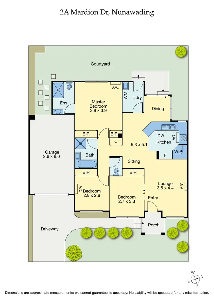 Floorplan of Homely house listing, 2A Mardion Drive, Nunawading VIC 3131