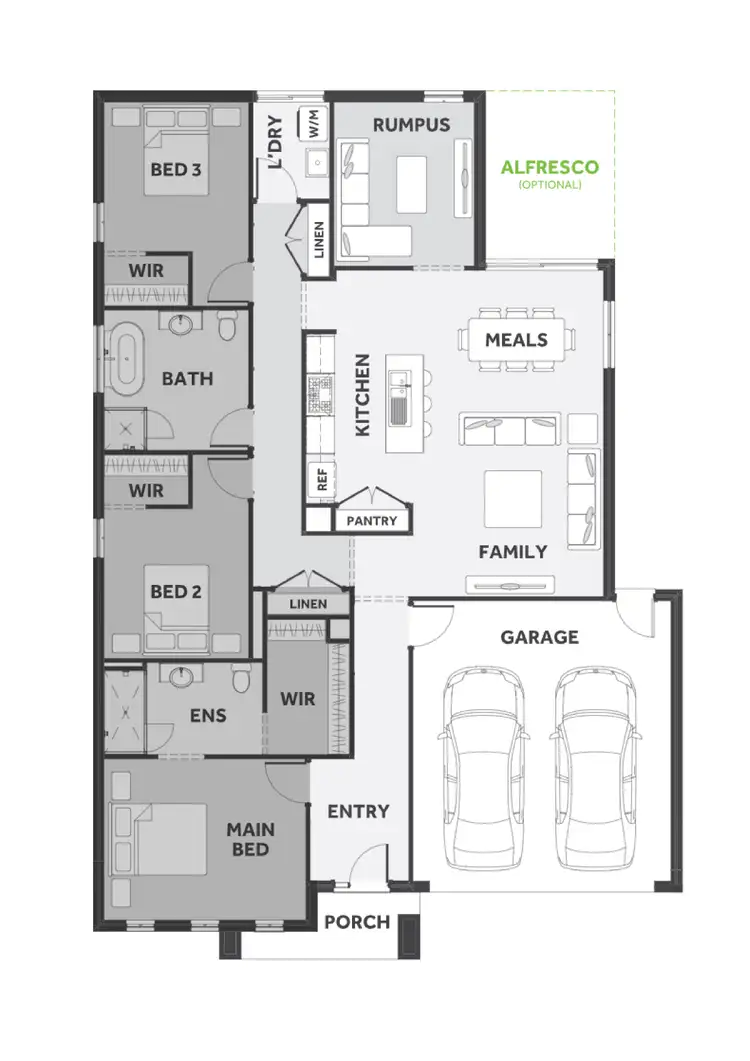 Floorplan of Homely house listing, Lot 504, 15 Oaklands Street, Diggers Rest VIC 3427